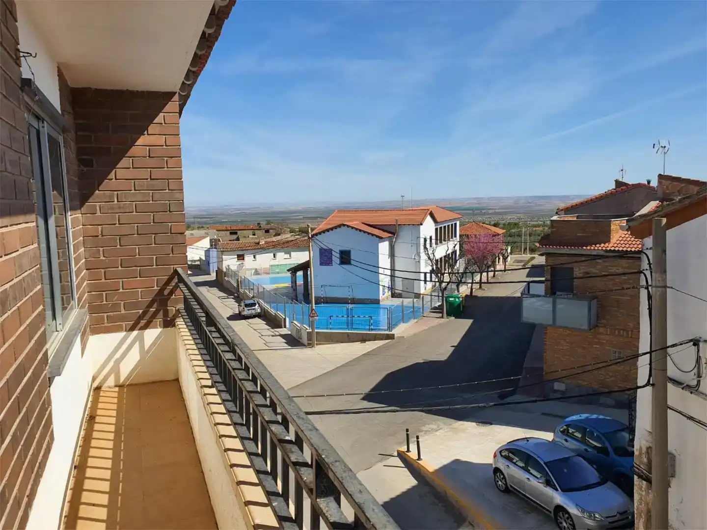 Vista exterior de Piso en venta en Almonacid de la Sierra con Aire acondicionado, Amueblado y Balcón