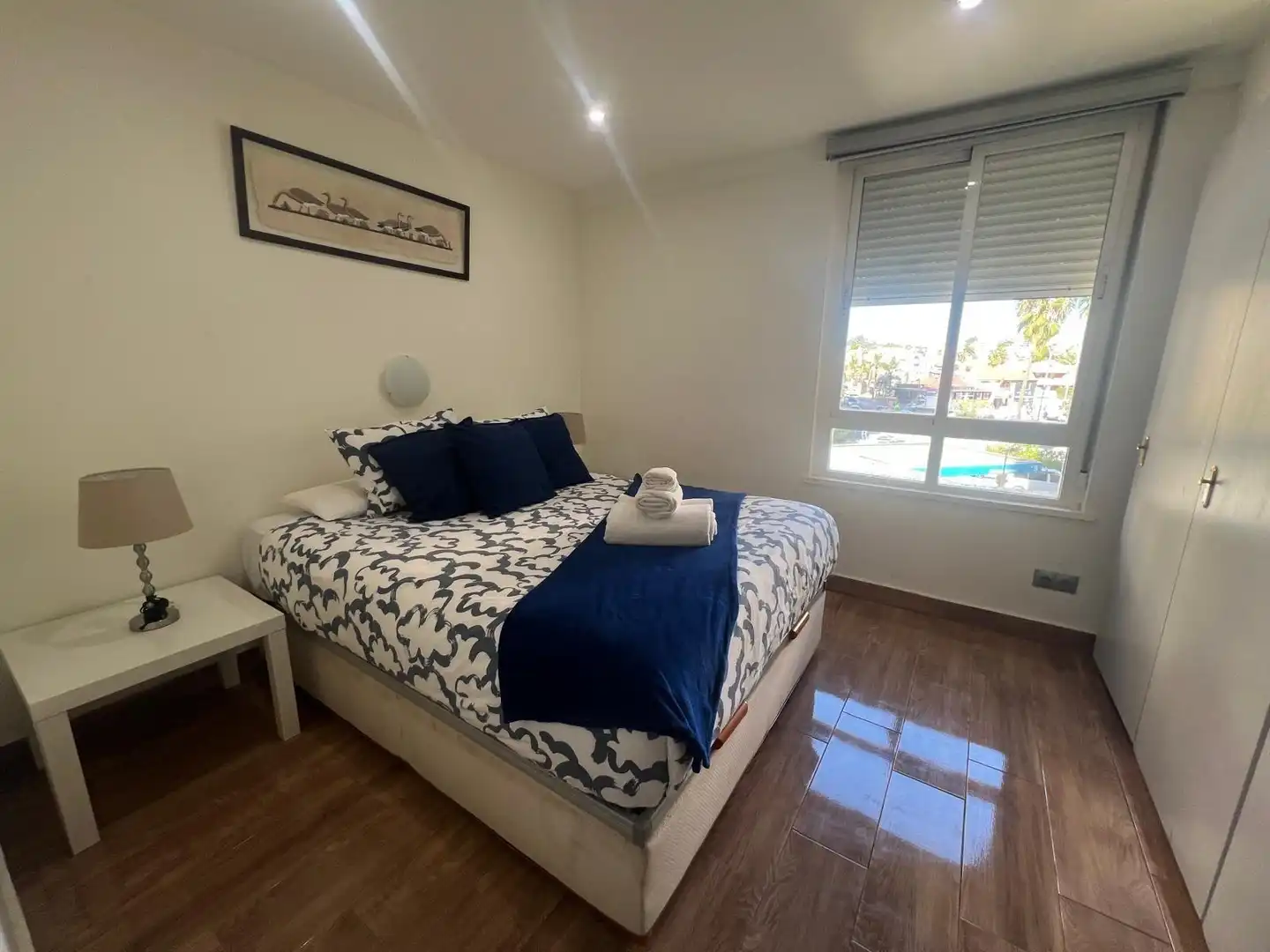 Schlafzimmer von Wohnung zum Verkauf in Torremolinos mit Klimaanlage und Gemeinschaftspool