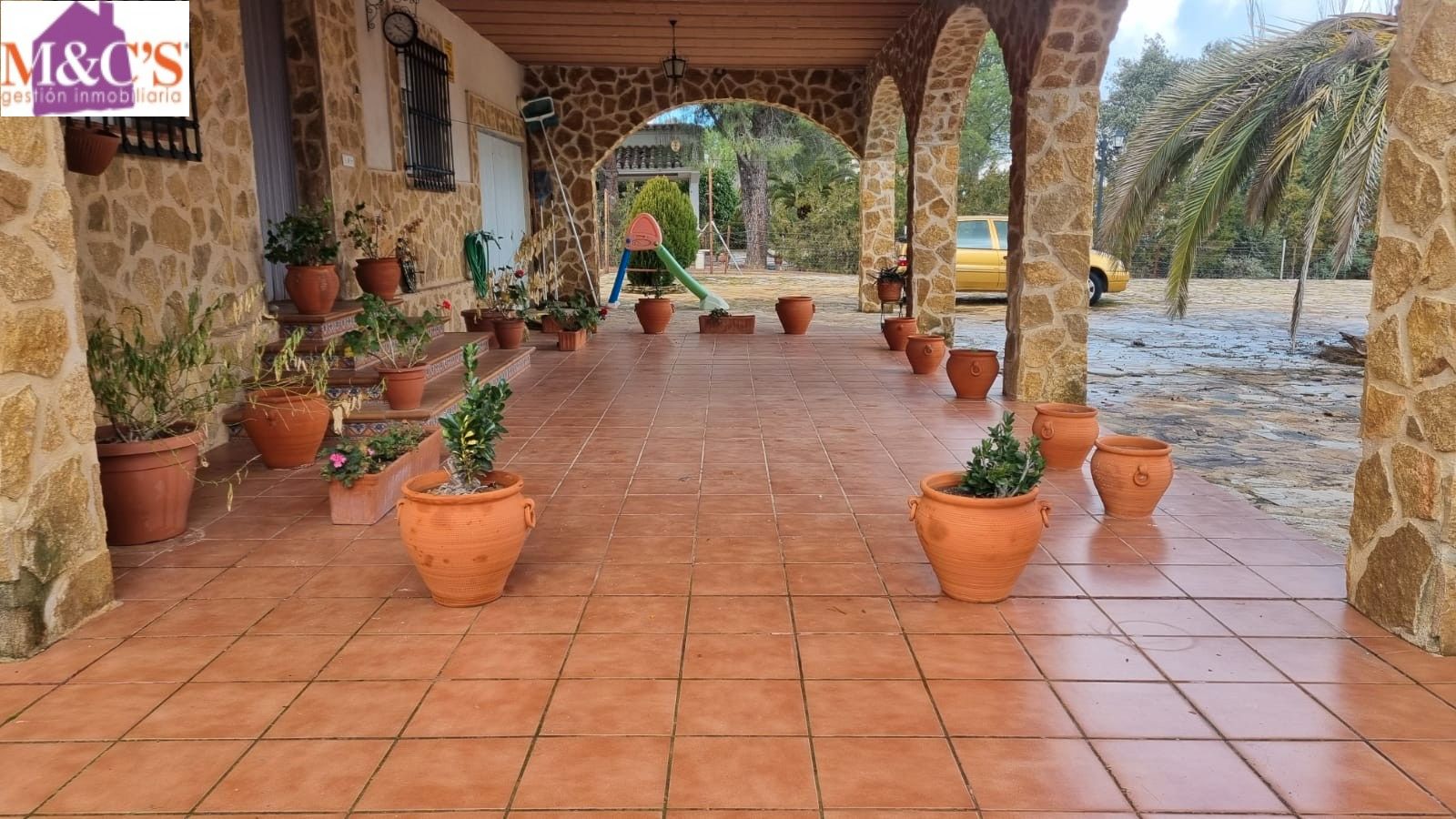 Terrace of House or chalet for sale in Cabezarrubias del Puerto  with Air Conditioner, Heating and Private garden