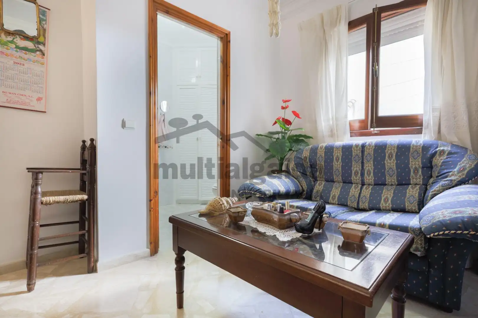 Living room of Houses for sale in Sanlúcar de Barrameda  with Air Conditioner, Private garden and Terrace