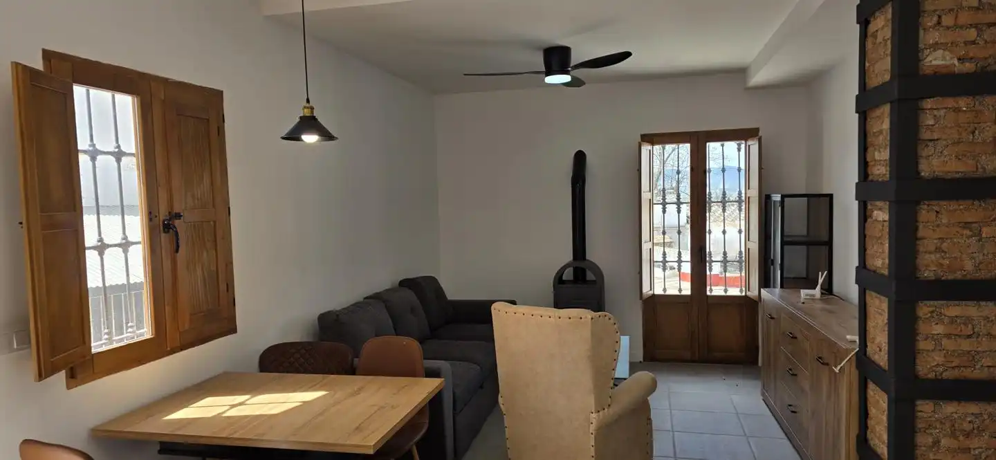 Sala de estar de Casa o chalet de alquiler en Málaga con Aire acondicionado, Terraza y Amueblado