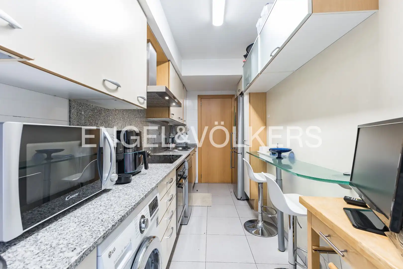Kitchen of Flat for sale in Sabadell  with Air Conditioner, Heating and Parquet flooring