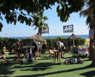 Jardí de Dúplex de lloguer en Tarifa amb Balcó