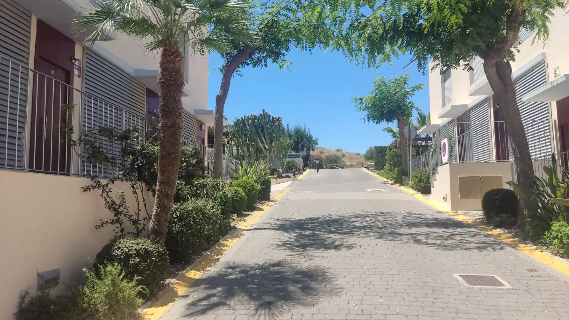Außenansicht von Maisonette zum Verkauf in Vera mit Klimaanlage, Heizung und Privatgarten