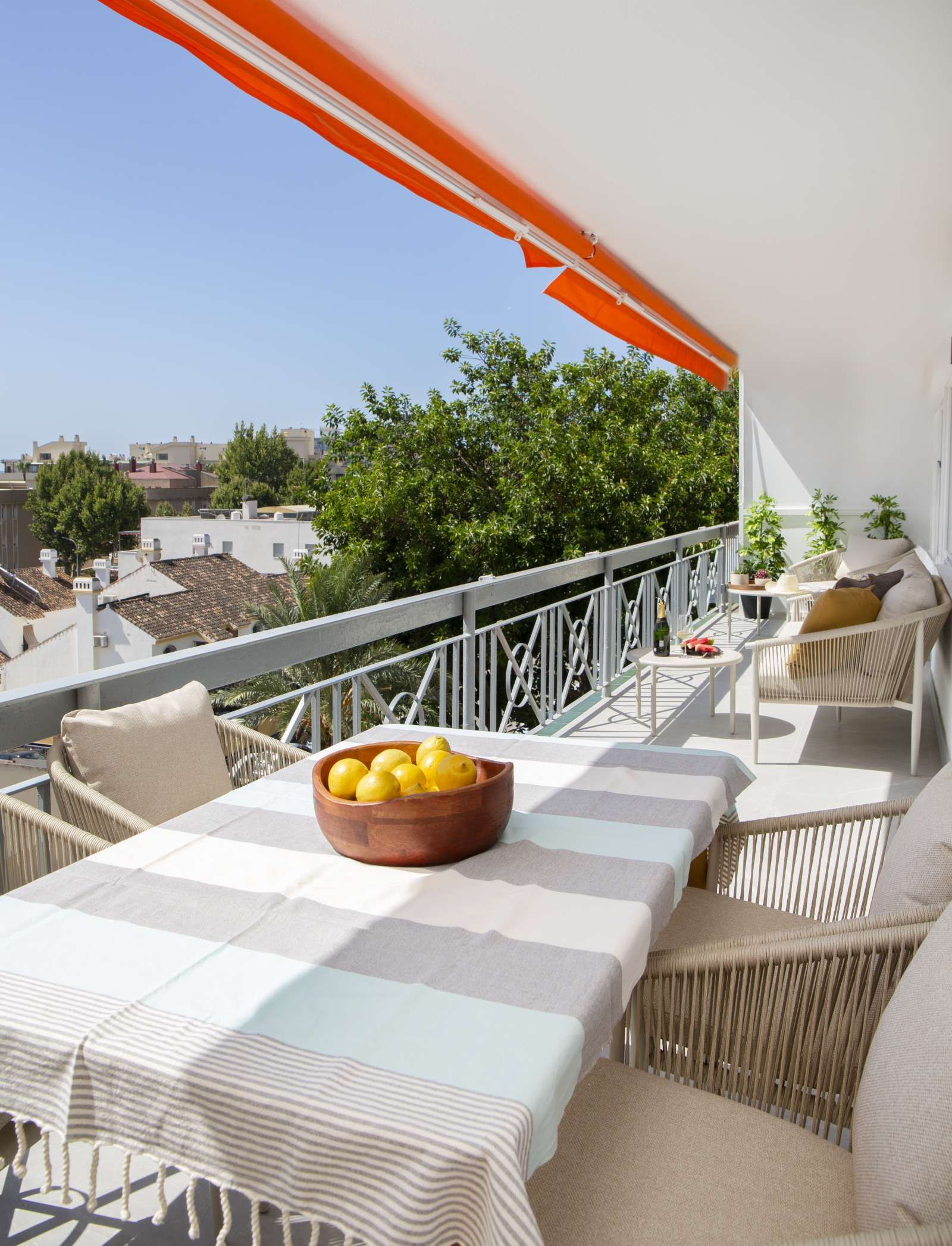 Terrassa de Estudi per a compartir en Torremolinos amb Aire condicionat i Terrassa