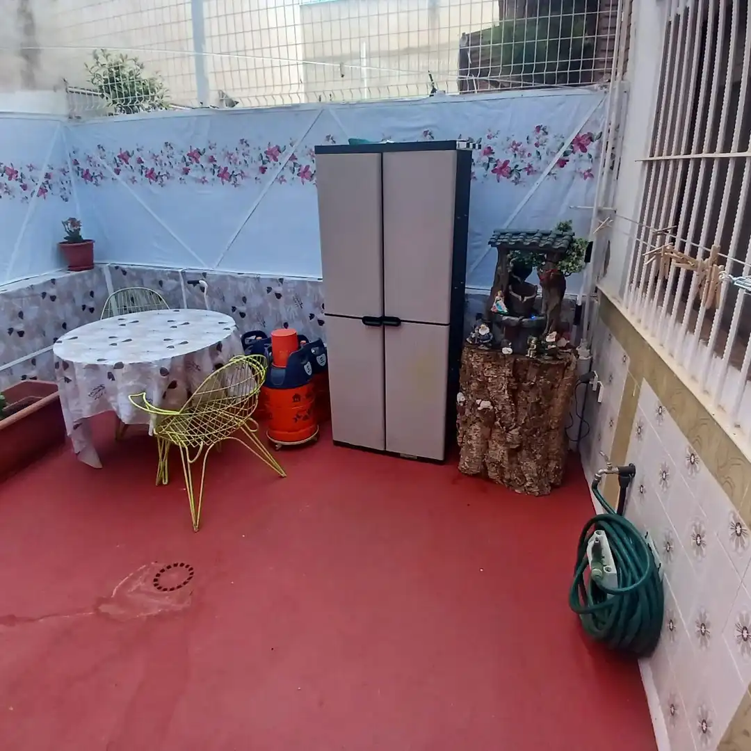 Terraza de Casa adosada en venta en Vinalesa con Aire acondicionado, Calefacción y Jardín privado