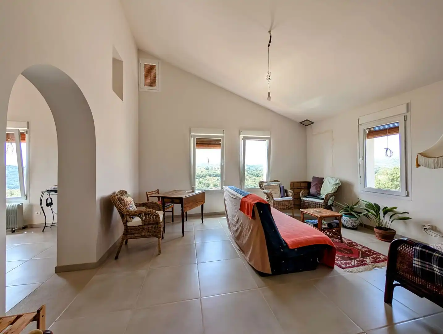 Sala d'estar de Casa o xalet en venda en Loja amb Calefacció, Jardí privat i Terrassa