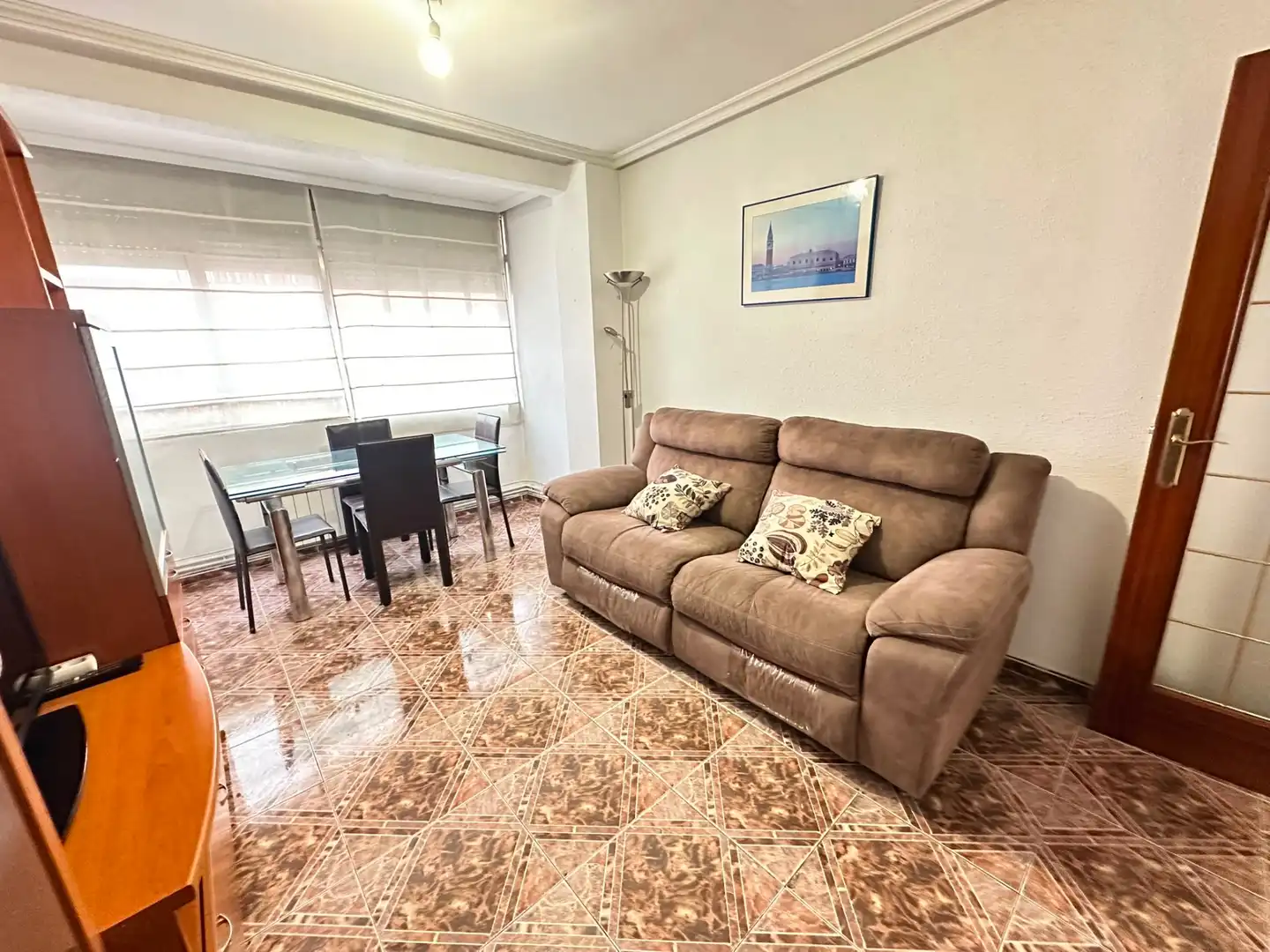 Living room of Flat for sale in Valladolid  with Heating and Furnished