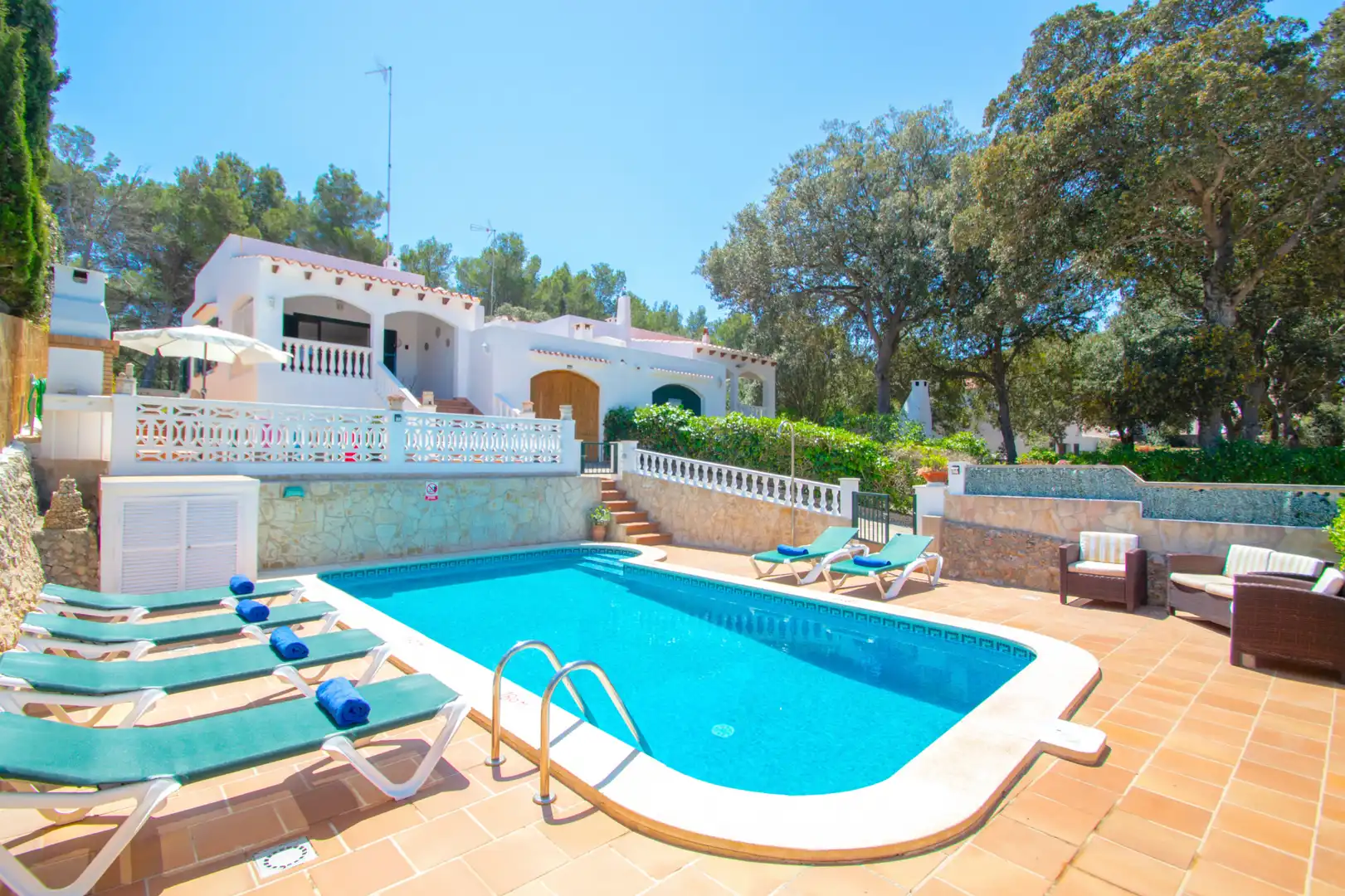 Piscina de Casa o chalet en venta en Ferreries con Aire acondicionado, Jardín privado y Terraza