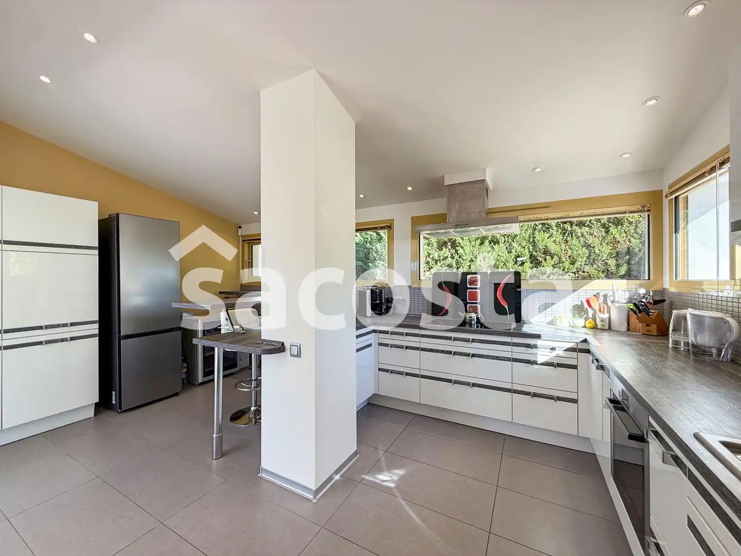 Cocina de Casa o chalet en venta en Blanes con Terraza, Piscina y Amueblado
