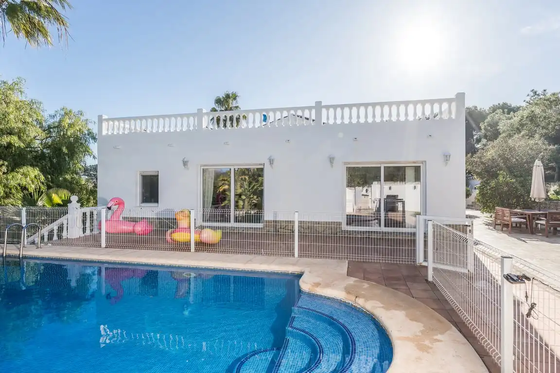 Piscina de Casa o chalet en venta en Jávea / Xàbia con Aire acondicionado, Jardín privado y Terraza