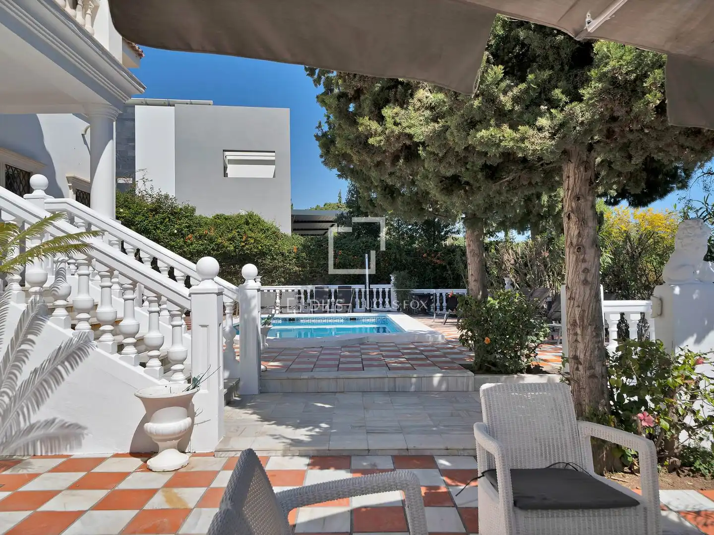 Terraza de Casa o chalet en venta en Marbella con Aire acondicionado, Calefacción y Jardín privado