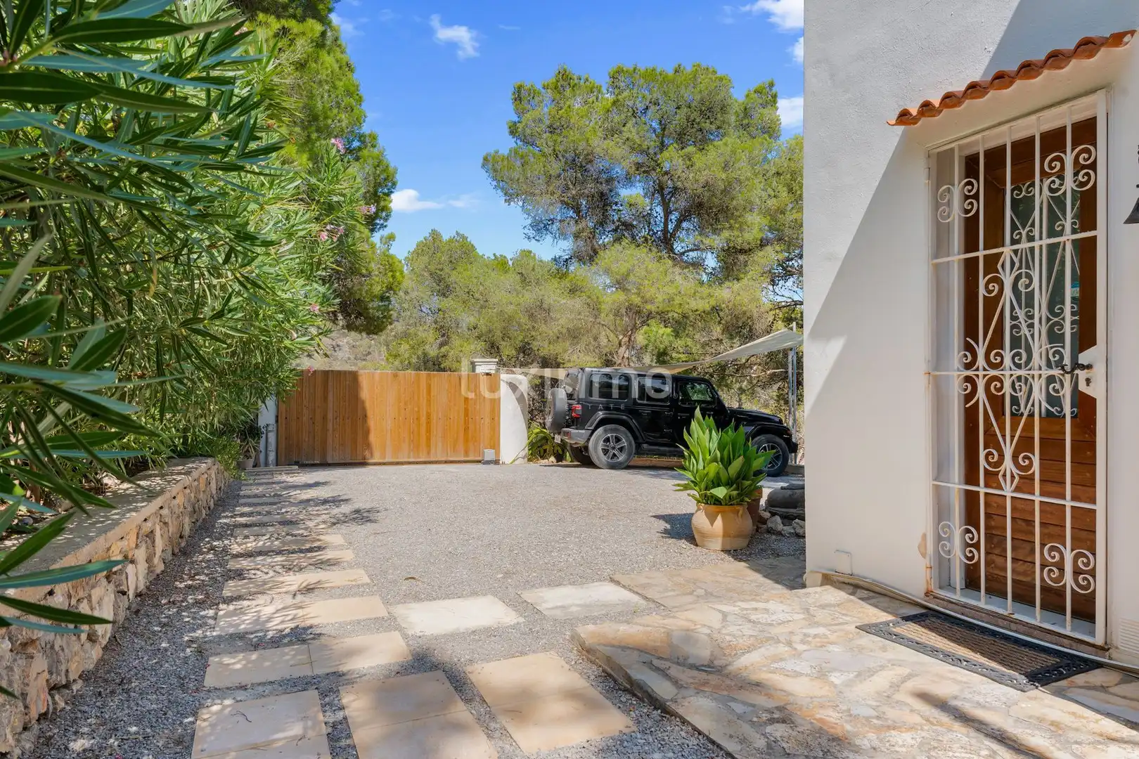 Vista exterior de Casa o xalet de lloguer en Sant Josep  