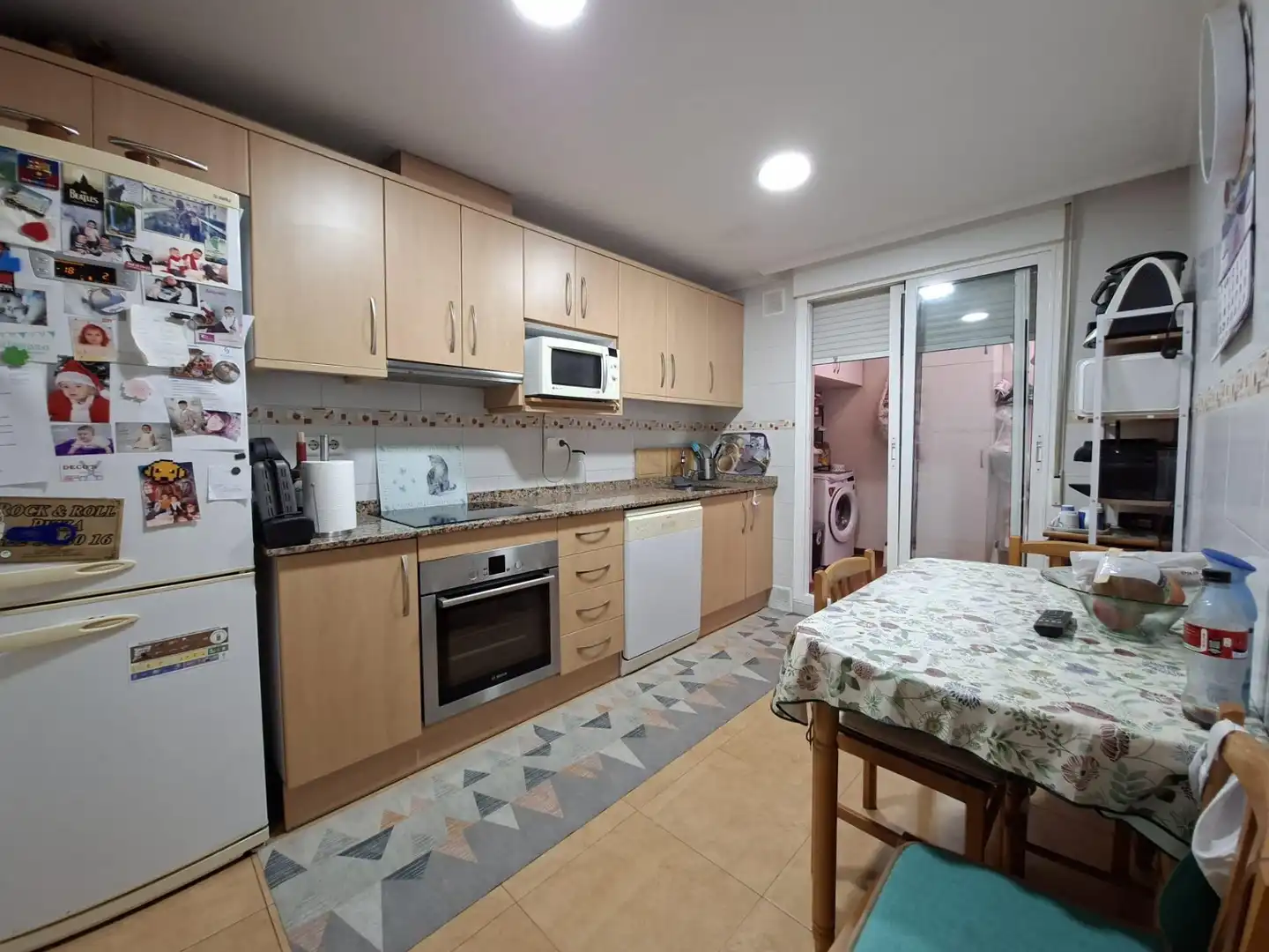 Cuina de Casa adosada en venda en San Javier amb Aire condicionat, Jardí privat i Terrassa