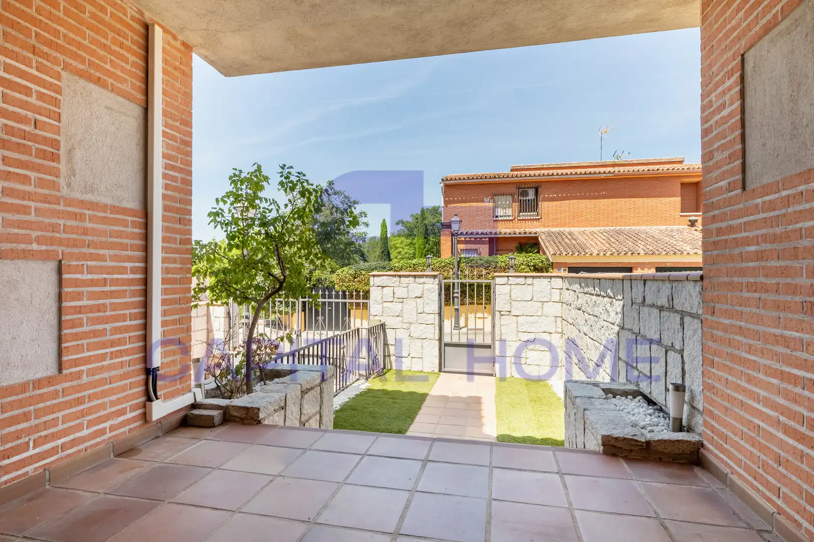 Terraza de Casa adosada en venta en Navalcarnero con Aire acondicionado, Calefacción y Jardín privado