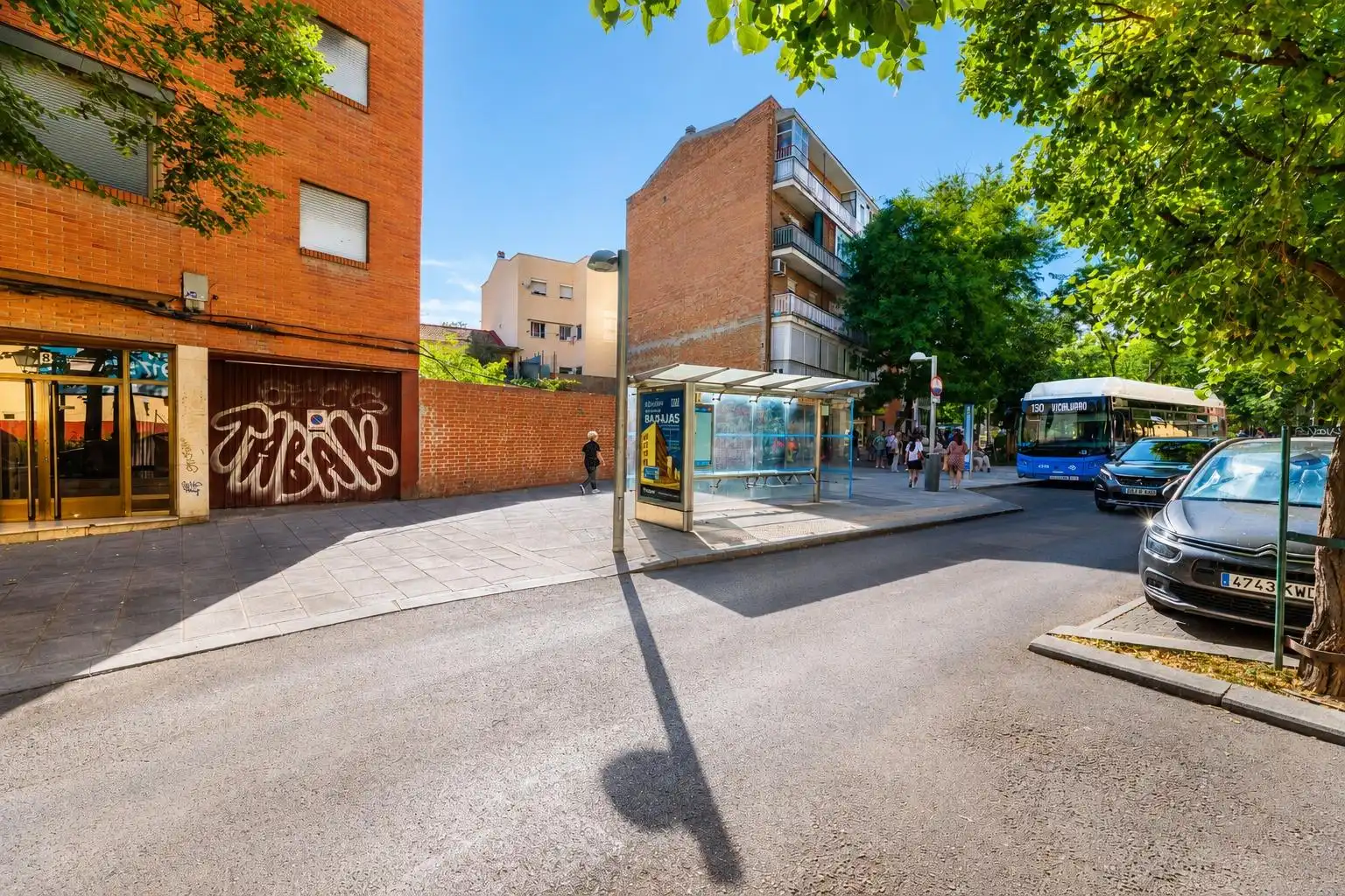 Vista exterior de Residencial en venda en Madrid