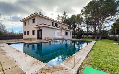 Exterior view of House or chalet for sale in Galapagar  with Swimming Pool