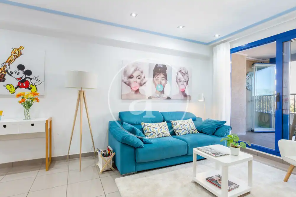 Living room of Flat for sale in Alboraya  with Air Conditioner, Heating and Private garden