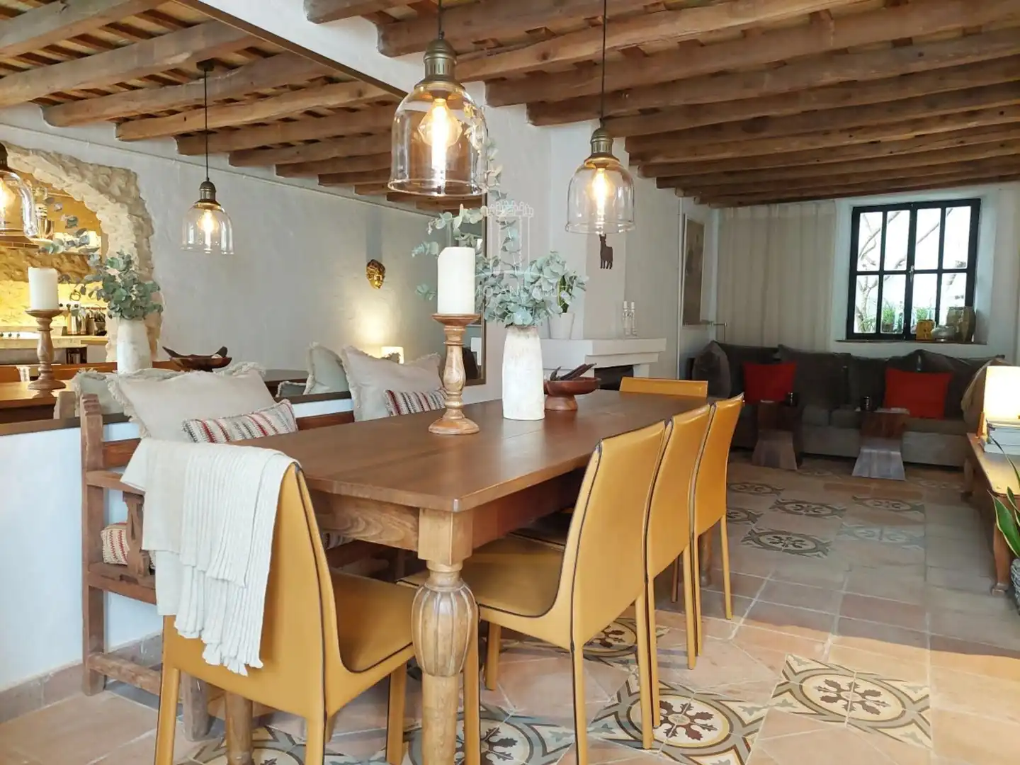 Esszimmer von Haus oder Chalet zum Verkauf in Medina Sidonia mit Heizung