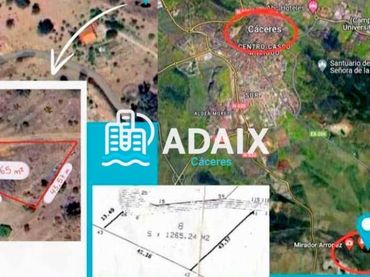 Rustikales Grundstück zum Verkauf in Cáceres