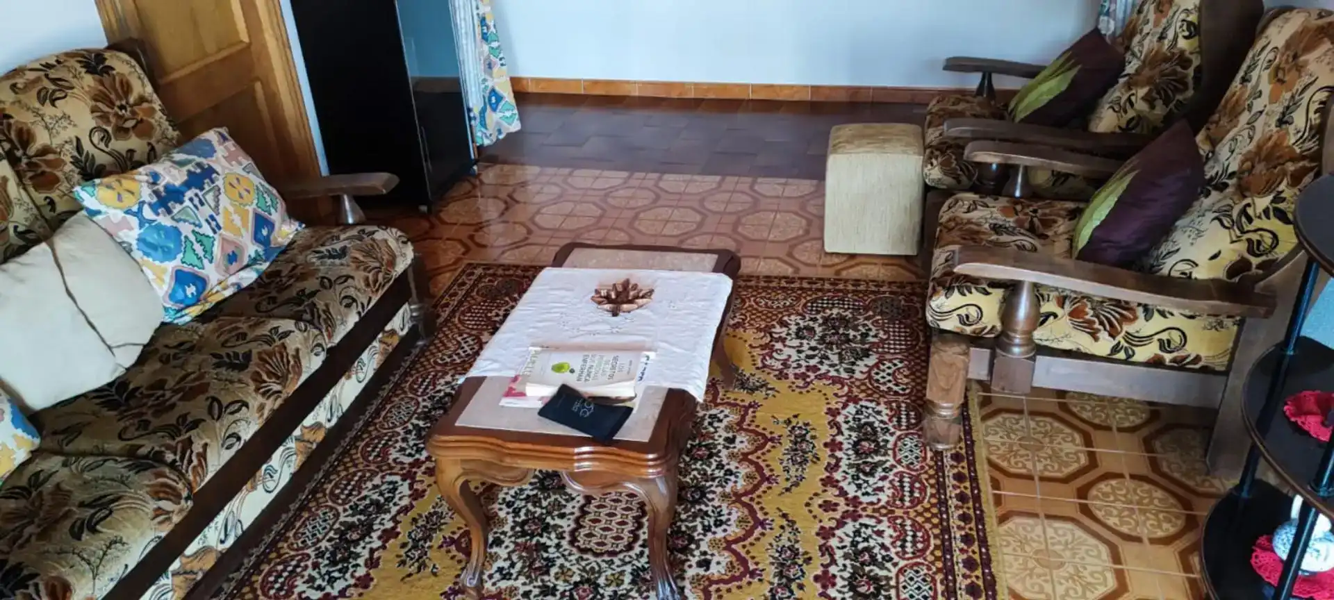 Sala d'estar de Casa adosada en venda en Vilar de Barrio