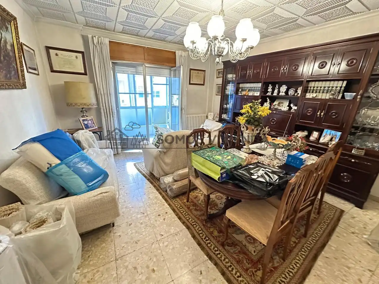 Dining room of Flat for sale in Ourense Capital   with Heating, Storage room and Furnished