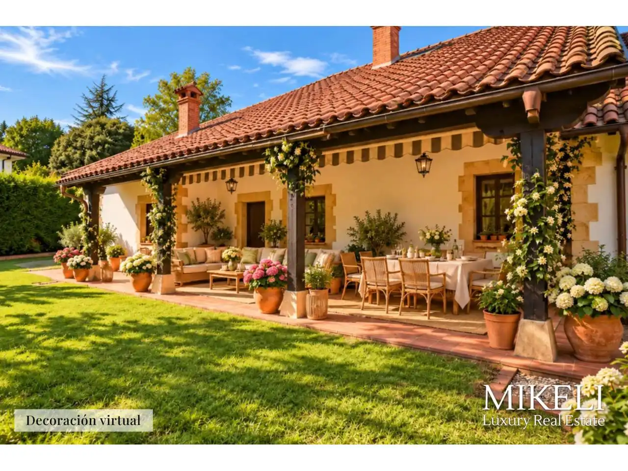Terraza de Casa o chalet en venta en Escalante, Cantabria