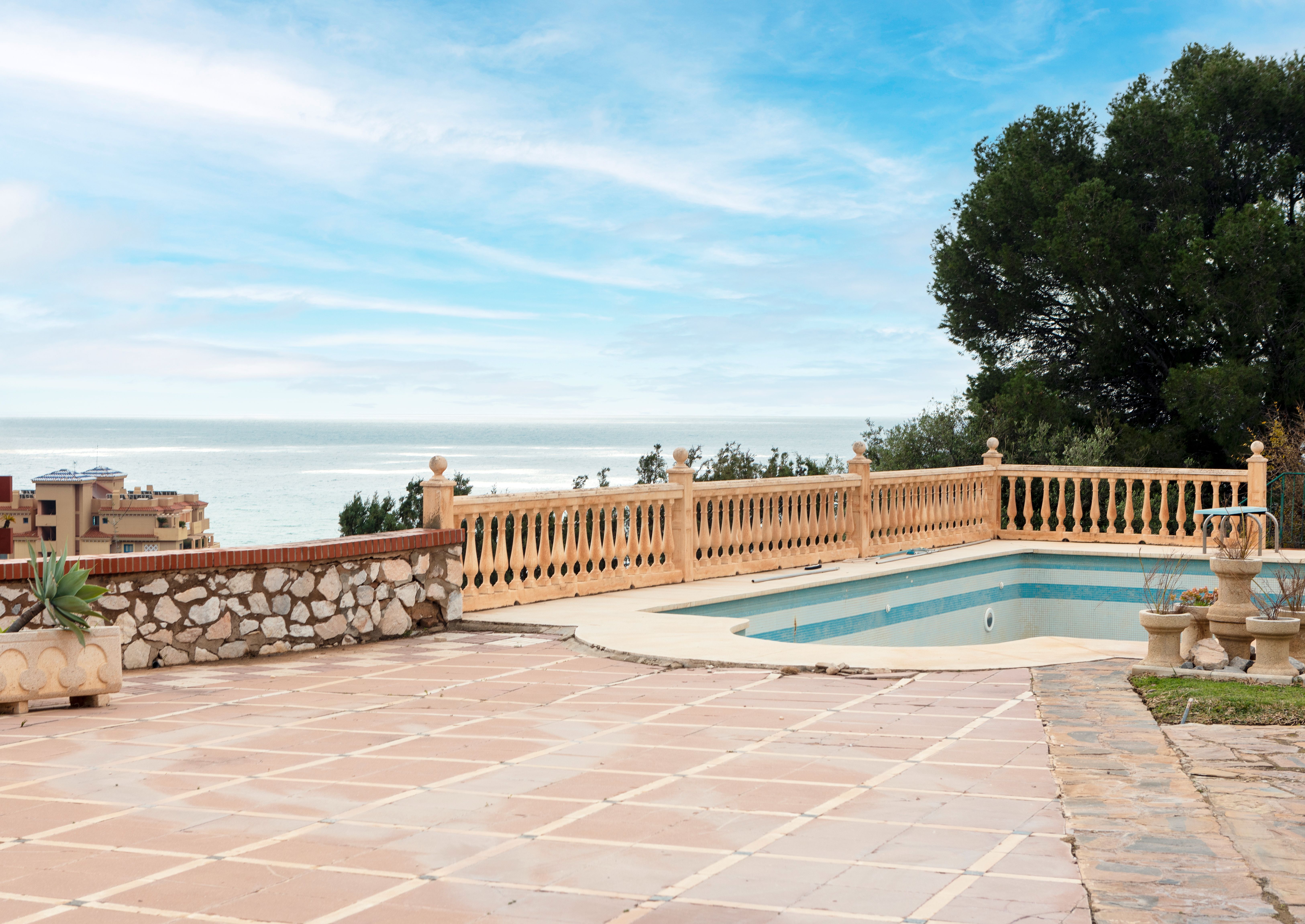 Piscina de Casa o xalet en venda en Benalmádena amb Jardí privat, Terrassa i Piscina