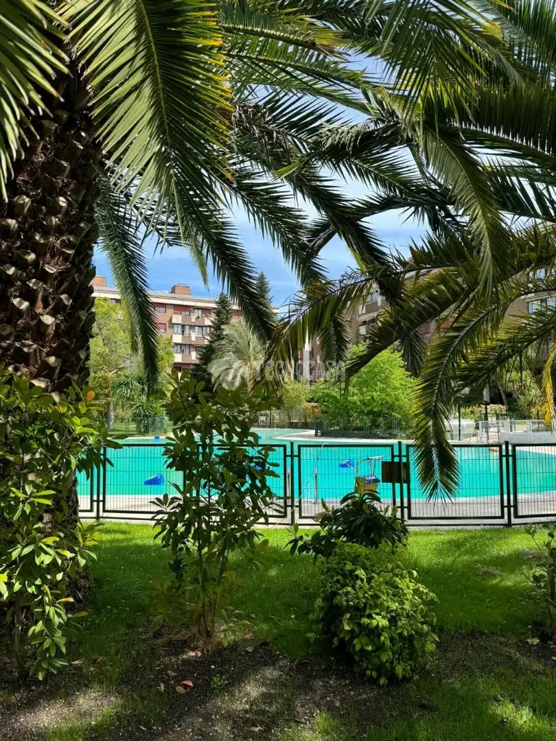 Exterior view of Flat for sale in Madrid  with Air Conditioner, Heating and Storage room