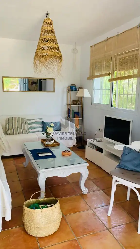 Living room of Country homes for sale in Iznate  with Terrace, Storage room and Swimming Pool