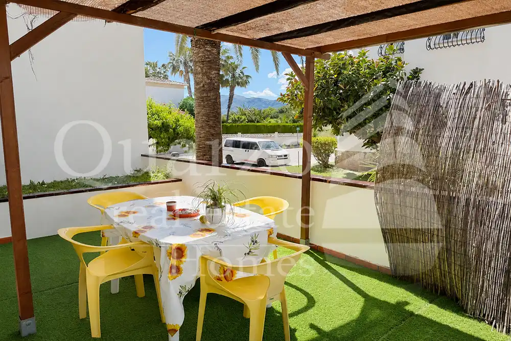 Terraza de Apartamento en venta en Dénia con Calefacción, Jardín privado y Amueblado