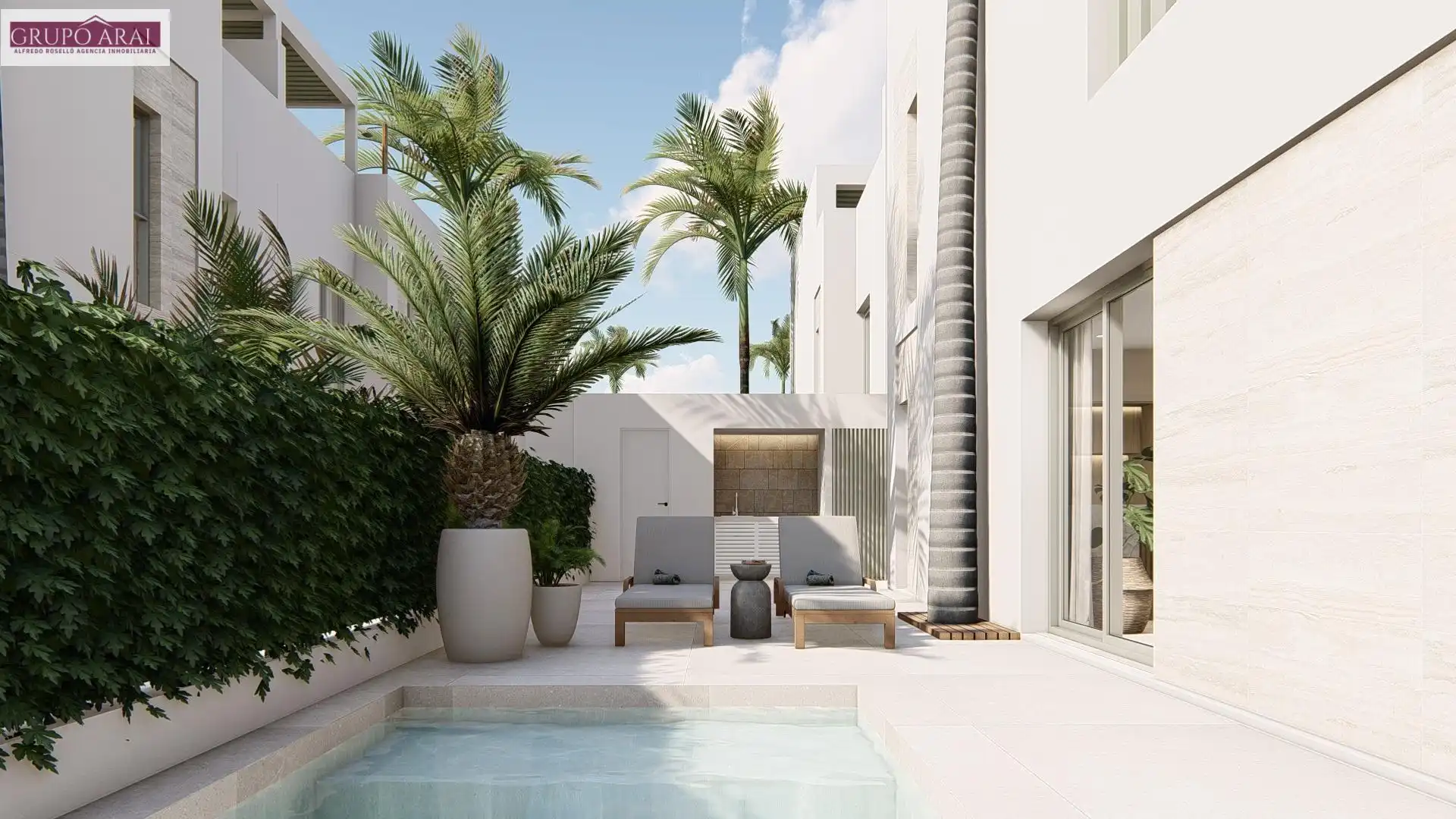 Terraza de Casa adosada en venta en Formentera del Segura con Calefacción, Jardín privado y Terraza