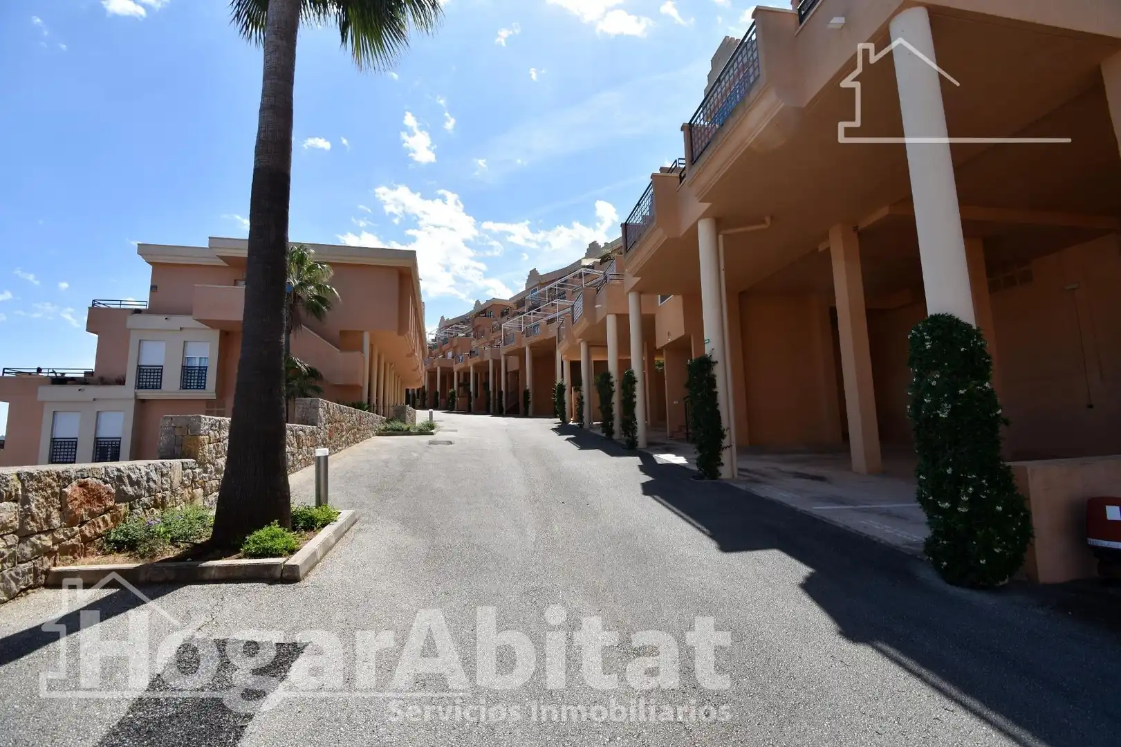Vista exterior de Piso en venta en Pedreguer con Calefacción, Terraza y Amueblado