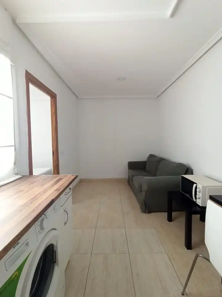 Sala de estar de Apartamento de alquiler en Madrid con Calefacción, Amueblado y Se aceptan mascotas