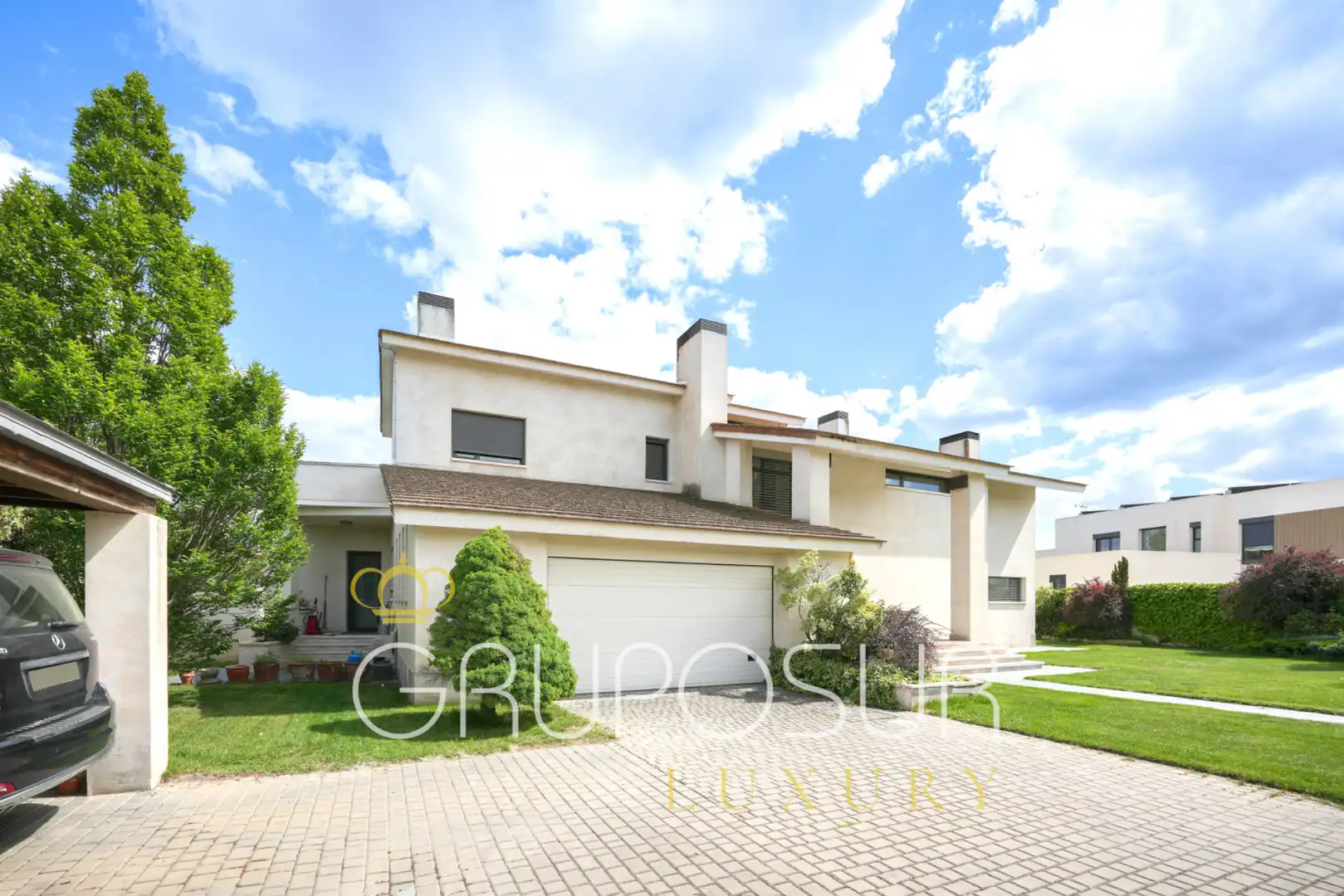 Exterior view of Houses for sale in Simancas  with Air Conditioner, Heating and Private garden