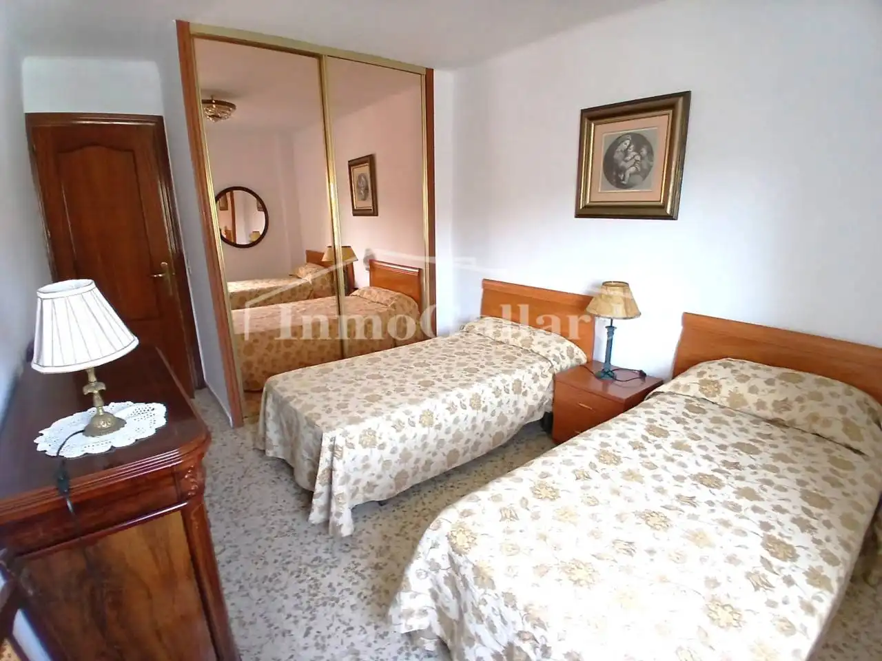Habitación de Piso de alquiler en Málaga con Aire acondicionado, Terraza y Amueblado