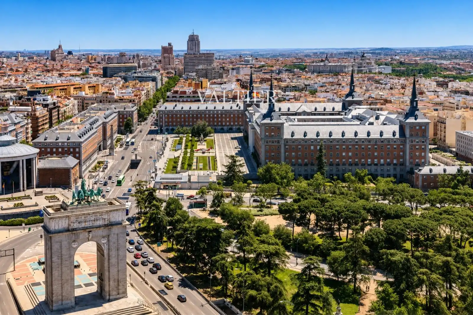 Exterior view of Flat for rent in Madrid  with Air Conditioner, Heating and Terrace