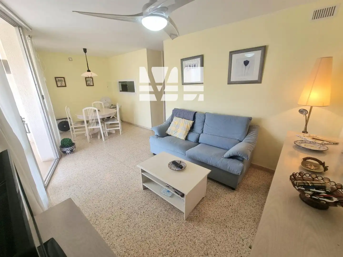 Sala de estar de Piso en venta en Torredembarra con Aire acondicionado, Calefacción y Terraza