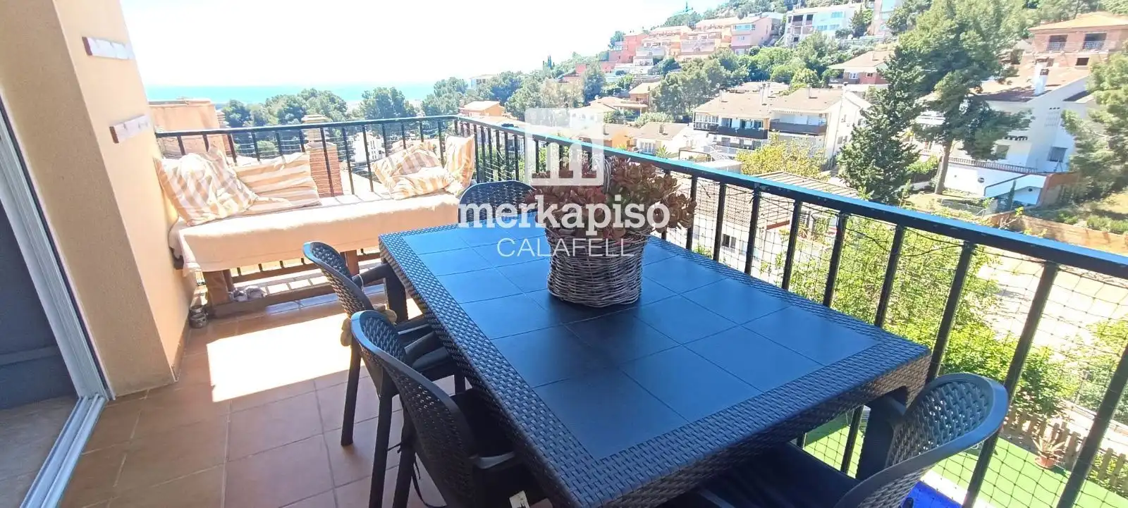 Terrace of Detached homes for sale in Calafell  with Air Conditioner, Heating and Private garden