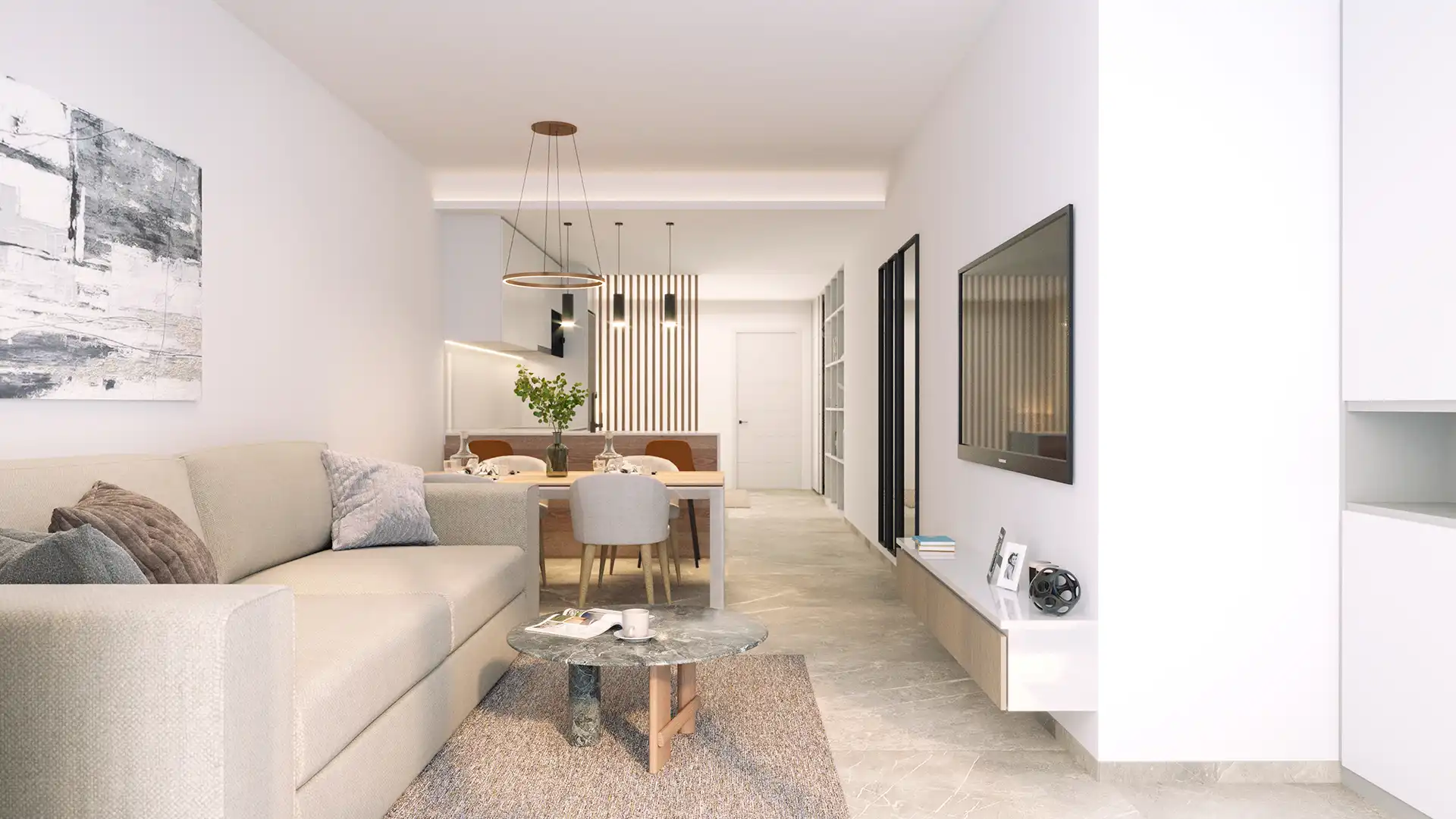 Sala d'estar de Casa o xalet en venda en Torrevieja amb Terrassa i Piscina