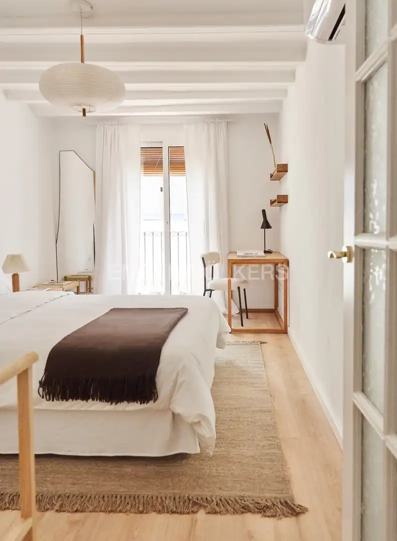 Habitación de Piso de alquiler en Barcelona con Aire acondicionado, Calefacción y Balcón