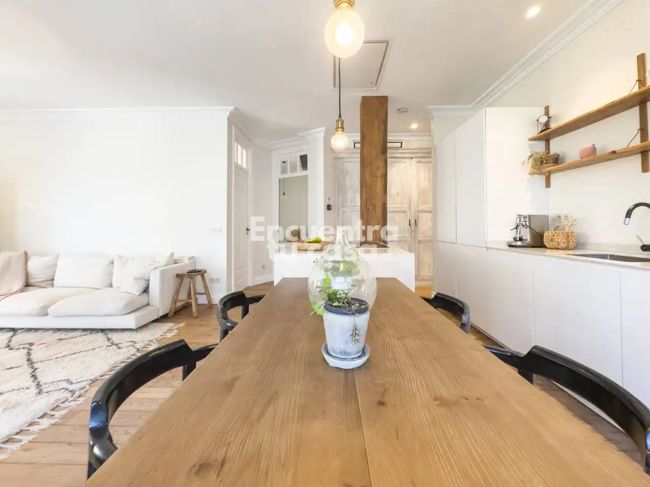 Esszimmer von Wohnung zum Verkauf in Donostia - San Sebastián  mit Klimaanlage, Heizung und Möbliert