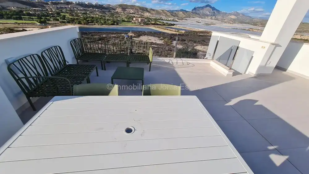 Terraza de Casa o chalet en venta en Mutxamel con Aire acondicionado, Jardín privado y Terraza
