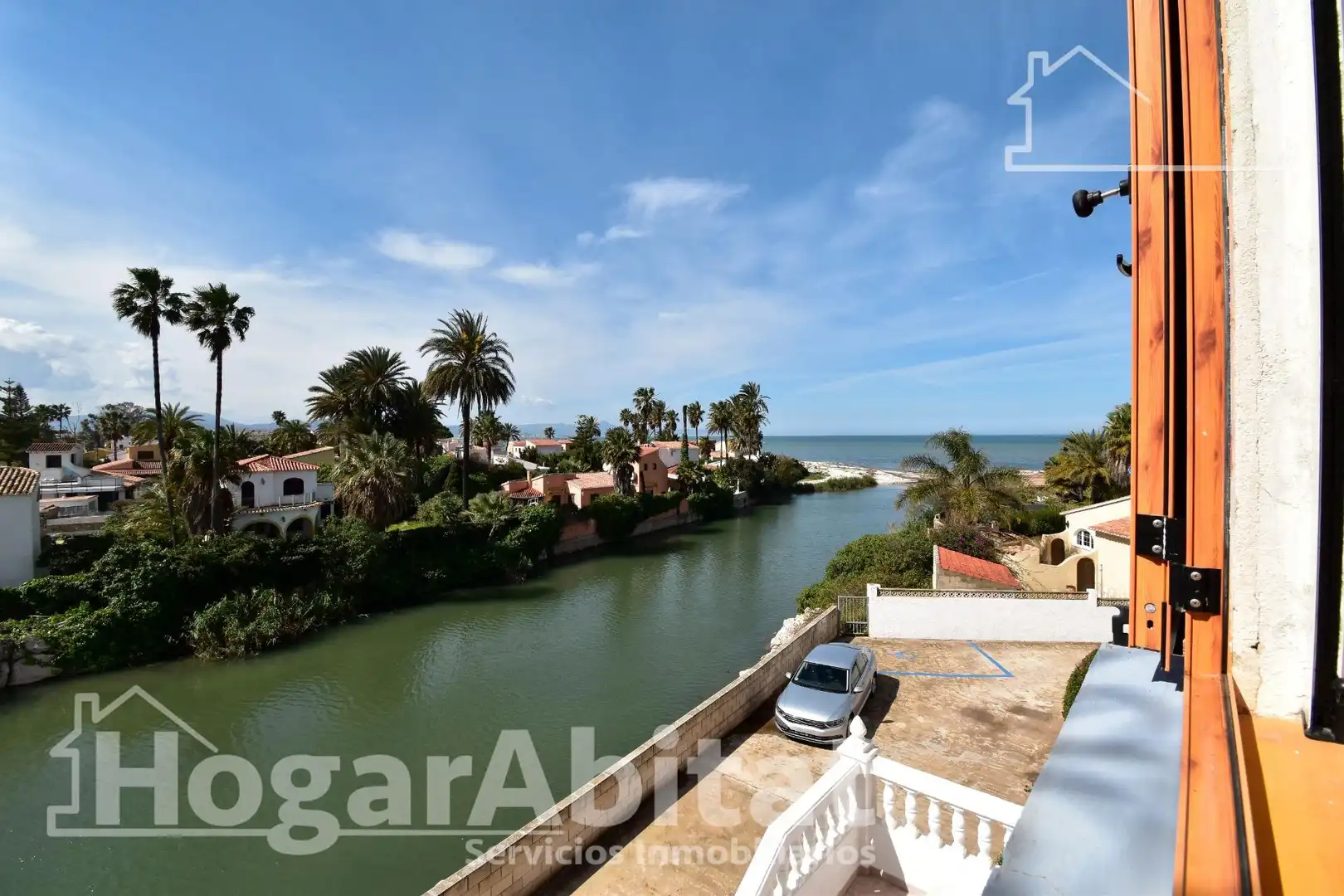 Vista exterior de Ático en venta en Dénia con Aire acondicionado, Calefacción y Jardín privado