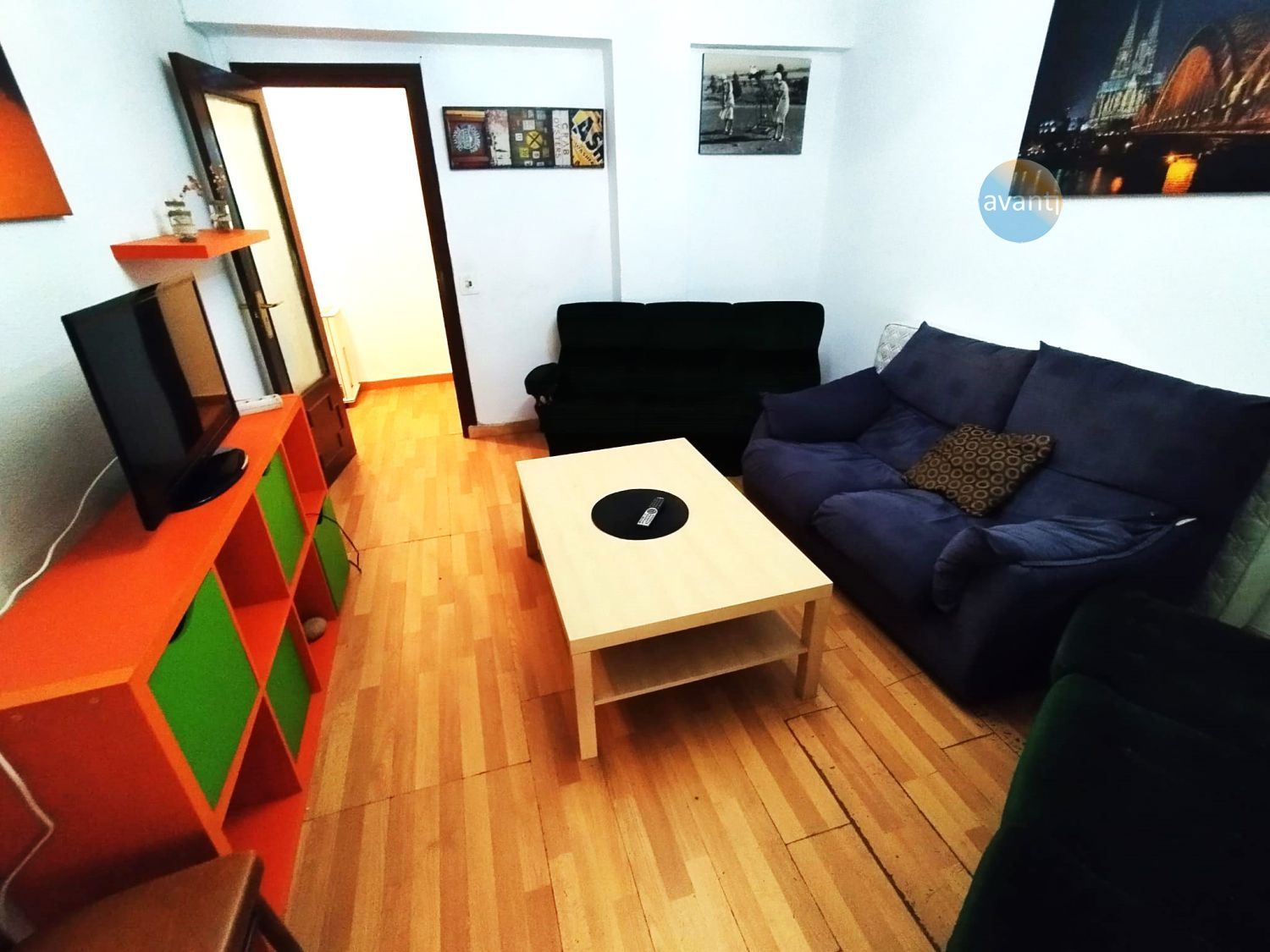 Living room of Flat for sale in Salamanca Capital  with Heating, Terrace and Balcony