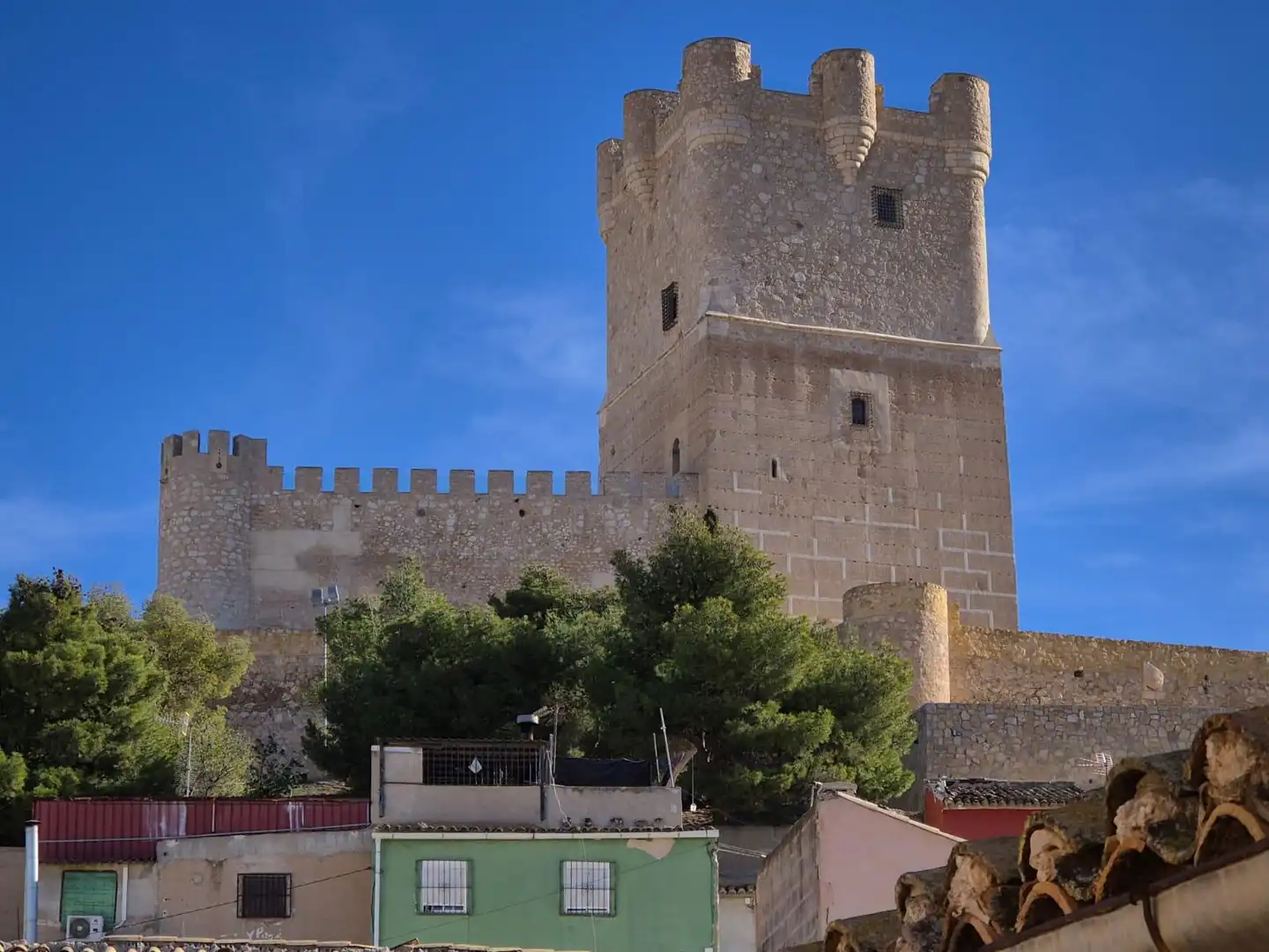 Vista exterior de Casa adosada en venta en Villena
