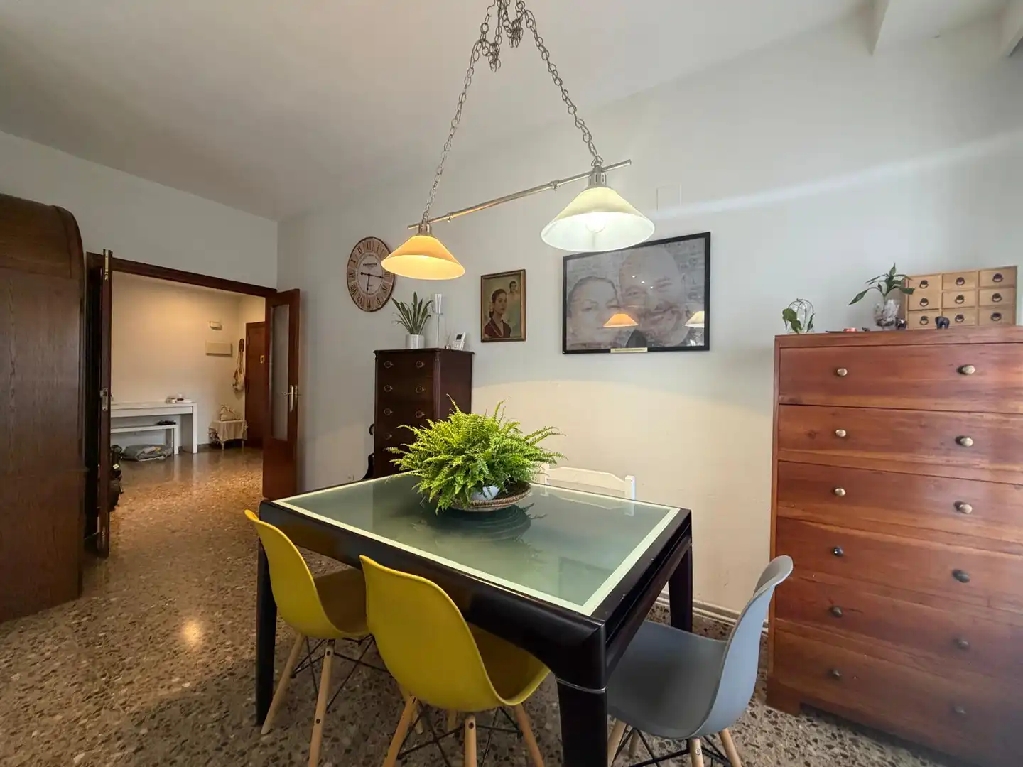 Dining room of Flat for sale in Valencia  with Air Conditioner and Heating