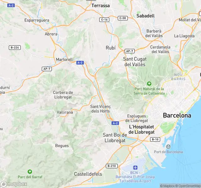 Vista exterior de Piso en venta en Molins de Rei