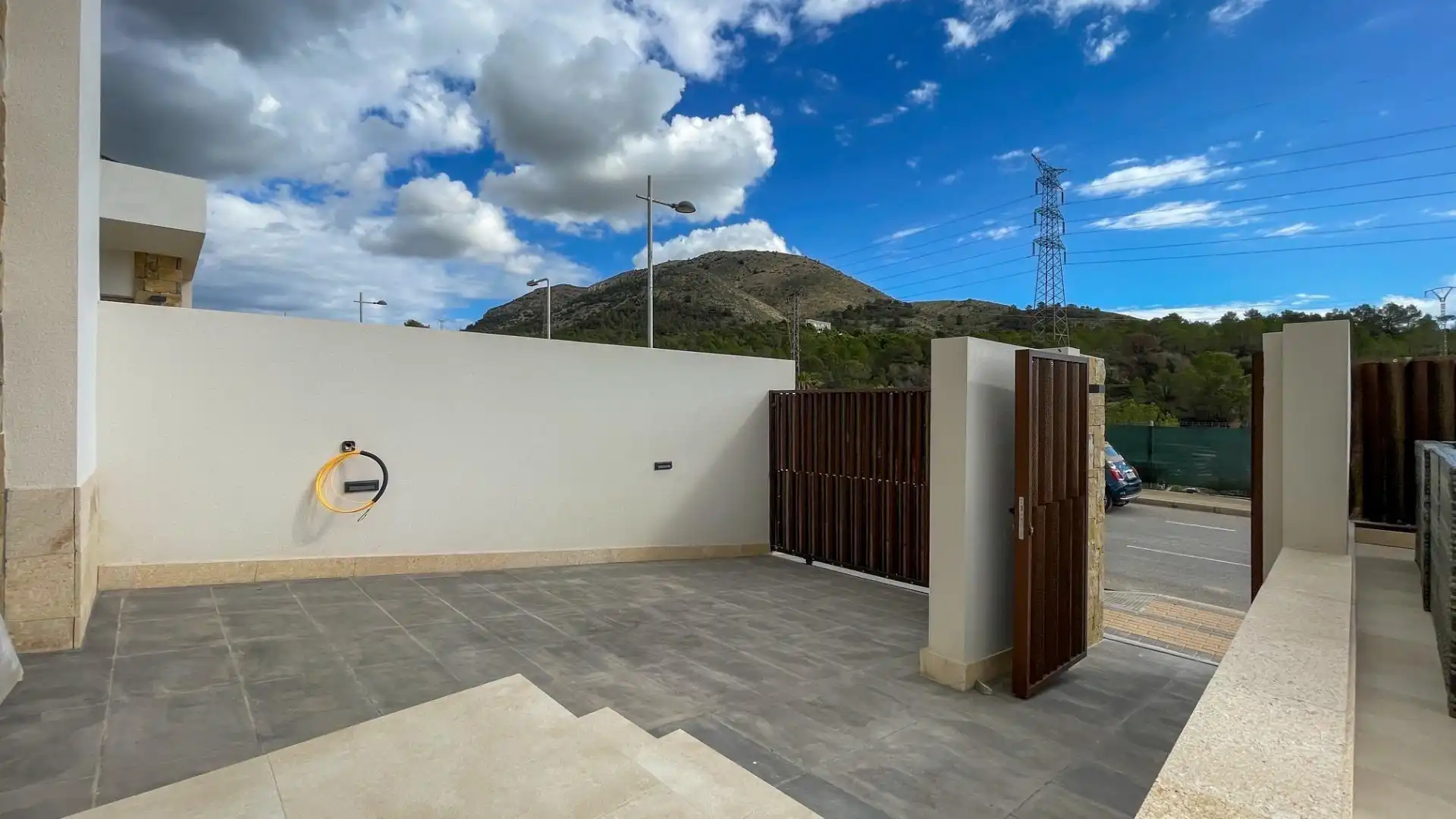 Terrace of Houses for rent in Finestrat  with Air Conditioner, Heating and Private garden