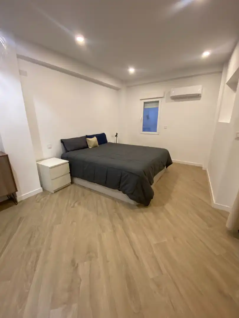 Bedroom of Apartments for rent in Málaga  with Air Conditioner, Furnished and Oven
